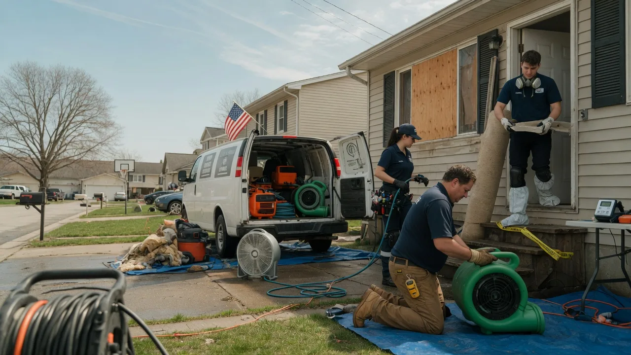Water Damage Restoration in Bacliff, TX near me